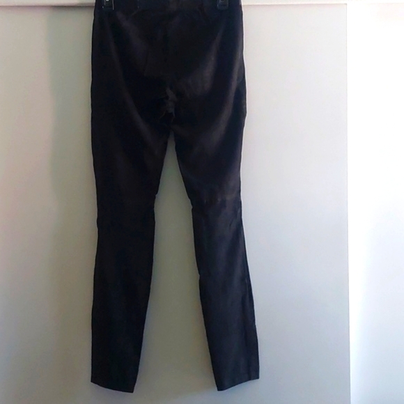 Alice + Olivia Lamb Leather Leggings 🍀 Small/ Medium 28 waist $798 Msrp - Picture 10 of 16